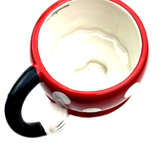 Disney Minnie Mouse Ceramic Mug Bottoms Coffee Cup Yellow Shoes Drinkware - Picture 6 of 8